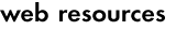 web resources